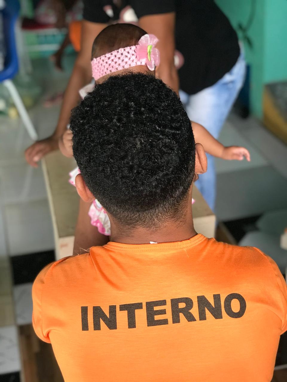 Espaço de visita infantil e familiar dentro do sistema prisional